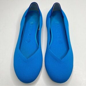 Rothy's The Flat Peacock Blue Retired Color Size 8